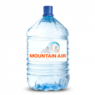 Горная питьевая вода с природным кислородом MOUNTAIN AIR в одноразовой таре