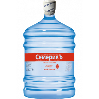 Питьевая вода высшей категории СемерикЪ 19 л